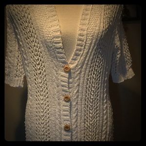 PHILOSOPHY BY REPUBLIC SHORT SLEEVE SWEATER